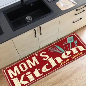 flannel home kitchen mat rug vintage entrance door mat soft non slip hallway floor carpet balcony bathroom anti slip long rug free global shipping