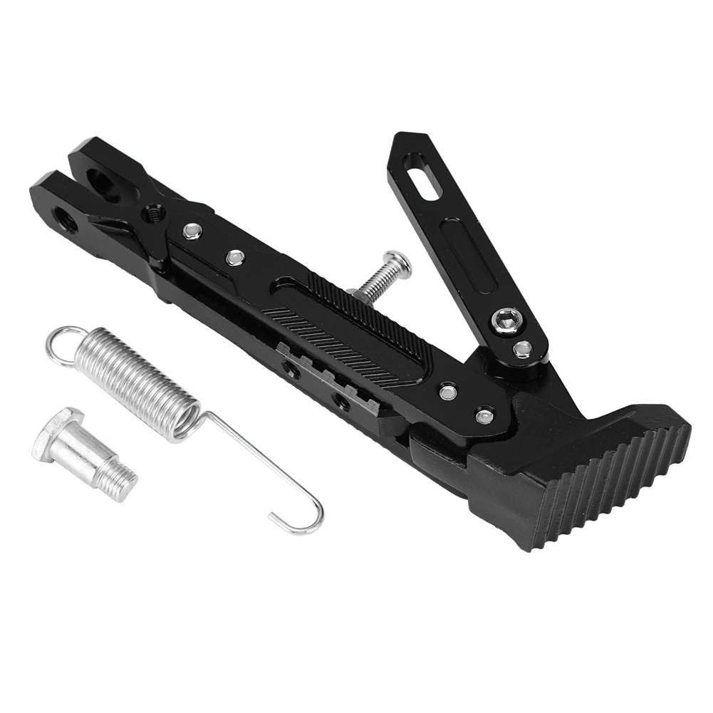 

Motorcycle Accessories Modified CNC Adjustable Tripod Kickstand Foot Side Support Stand