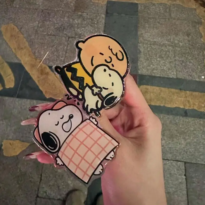 Арахис мультфильм Снупи Чарли аниме держатель для телефона подушка безопасности