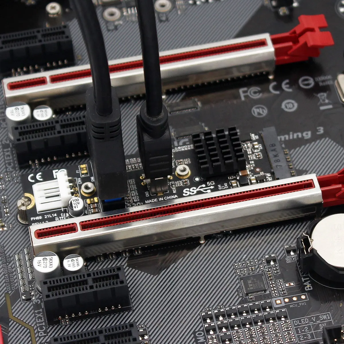 Cablecc Type-E USB 3.1 Front Panel Socket 5Gbps & 2.0 to NVME NGFF M-Key Express Card VL805 Adapter for Motherboard - купить по