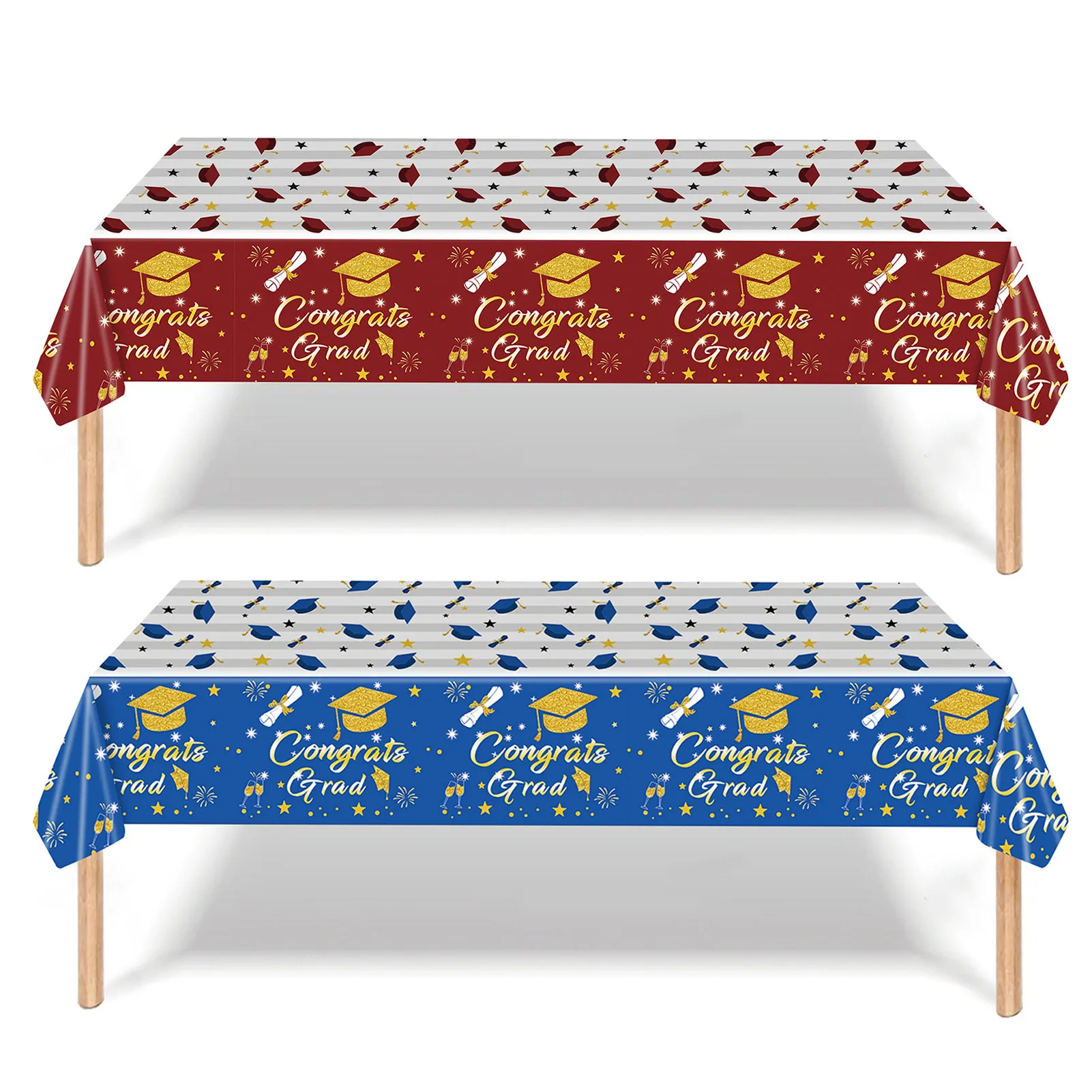 

Graduation Party Decorative Tablecloths Large Size Table Covers Graduation Themed Decorative Tablecloth Protect Your Table Party