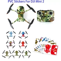 dji mavic mini 2 pvc stickers waterproof protective film scratch proof decals full cover skin for dji mini 2 drone accessories