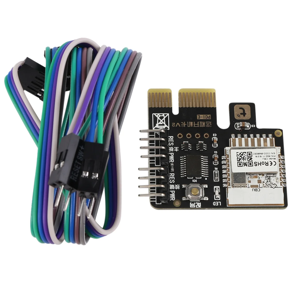 Переключатель сброса мощности компьютера Tuya Wi-Fi карта PCIe для ПК настольного