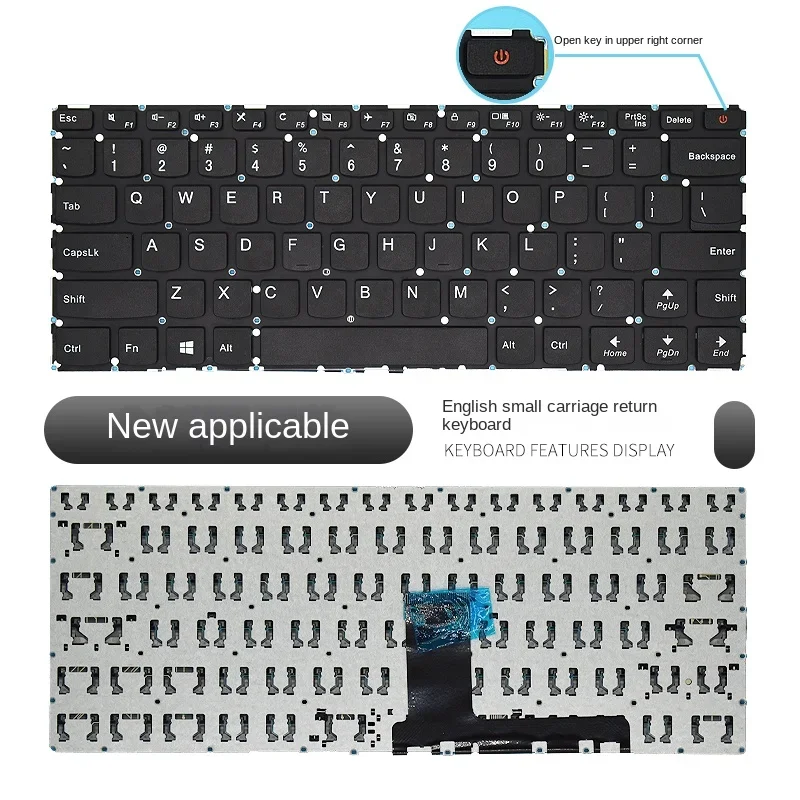 Замените костюм для клавиатуры ноутбука LENOVO V310-14isk 310-14IKB V110-14AST-14IBR ACL E42-80