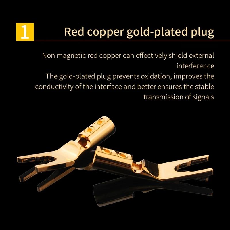 8 шт. медные вилки-лопатки для колонок