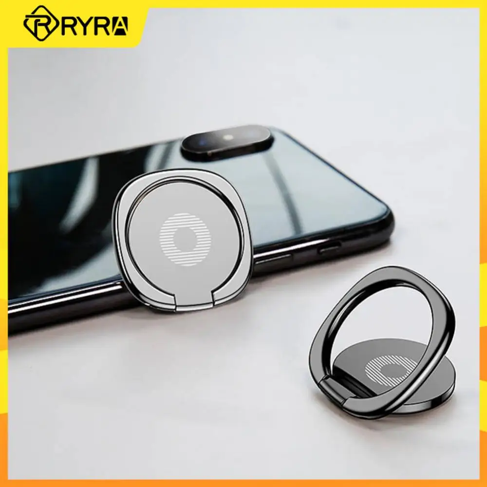 

RYRA Luxury Metal Universal Finger Ring Holder Magnetic Mini Phone Holder Ultra-thin Ring Buckle Mobile Phone Stand Accessories