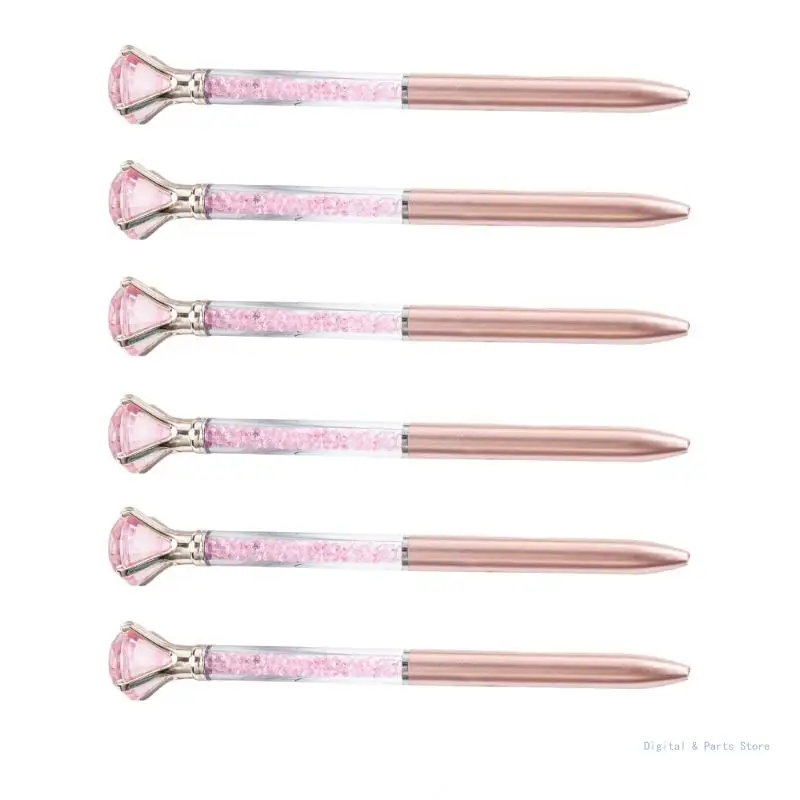 Большая хрустальная ручка M17F для женщин и девочек шариковая с кристаллами офиса