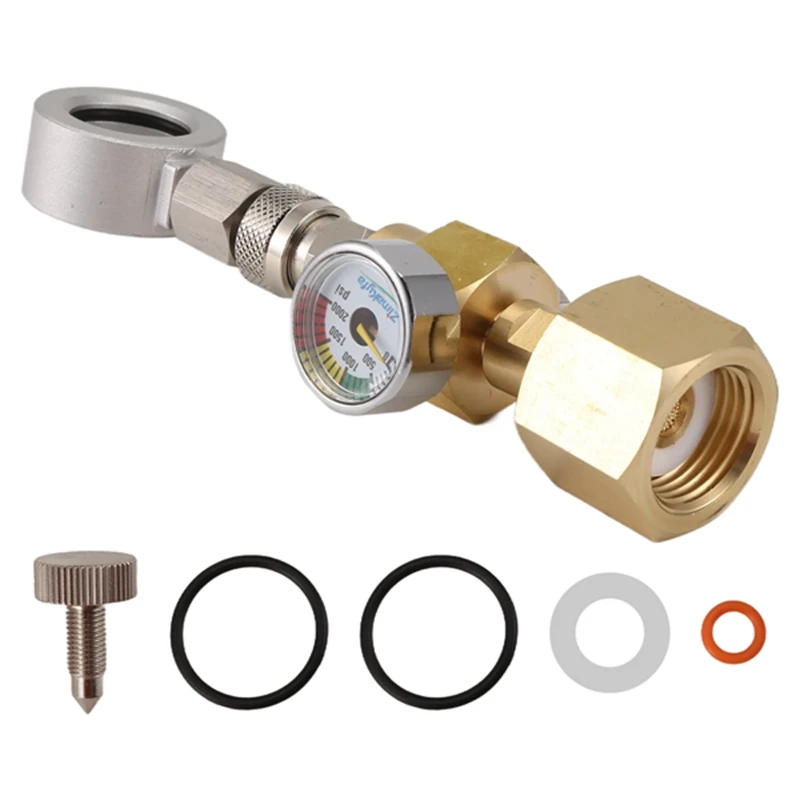 AU04-адаптер для заправки CO2 с содой и водой цилиндра быстрого подключения Sodastream