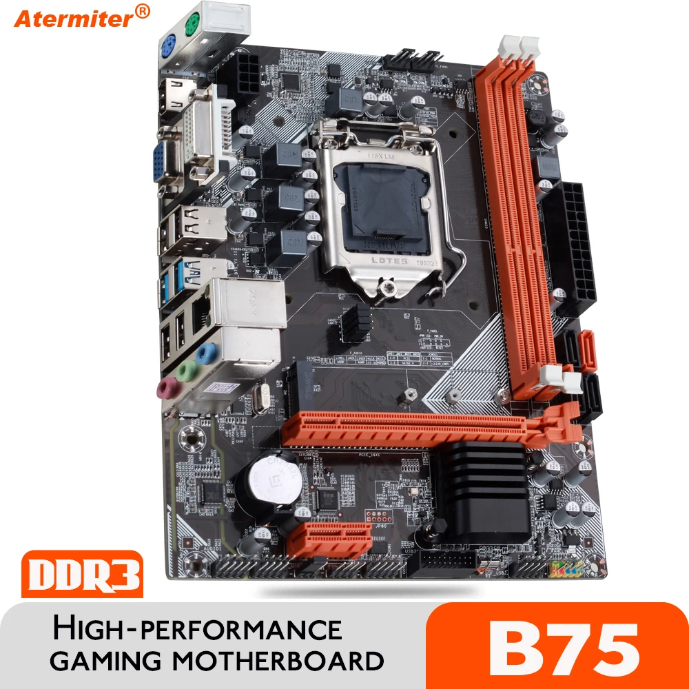 Xeon E3-1270 E3 1270 3 4 ГГц четырехъядерный процессор 8 Мб 80 Вт LGA 1155 atermb75 материнская плата