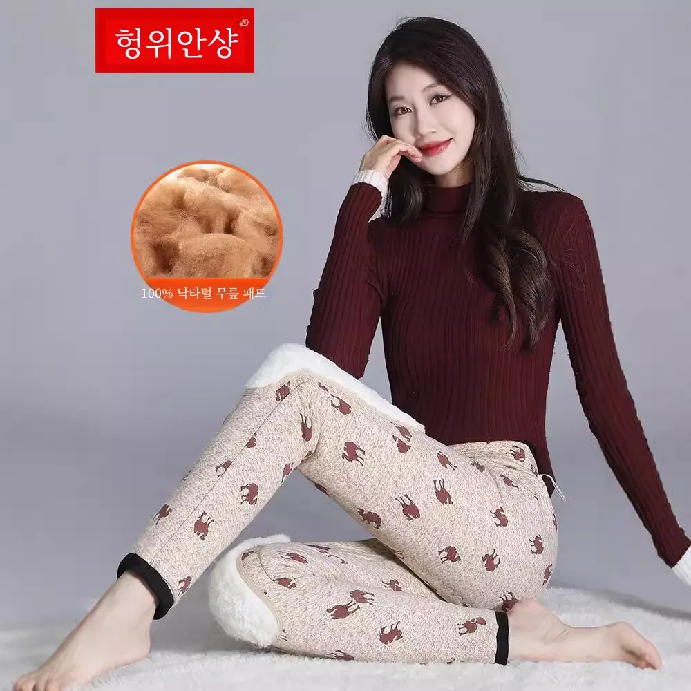 Harbin Tourism Морозостойкое оборудование Очень толстые брюки с хлопковой подкладкой