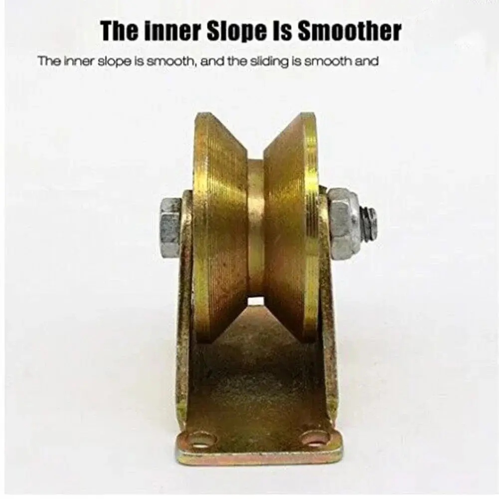 4 шт. V-образный шкив бесшумный сверхмощный фиксированный используемый для