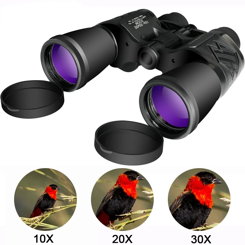 

Borwolf 10-30X50 High magnification long range zoom 30 times hunting telescope Binoculars HD Professiona Zoom