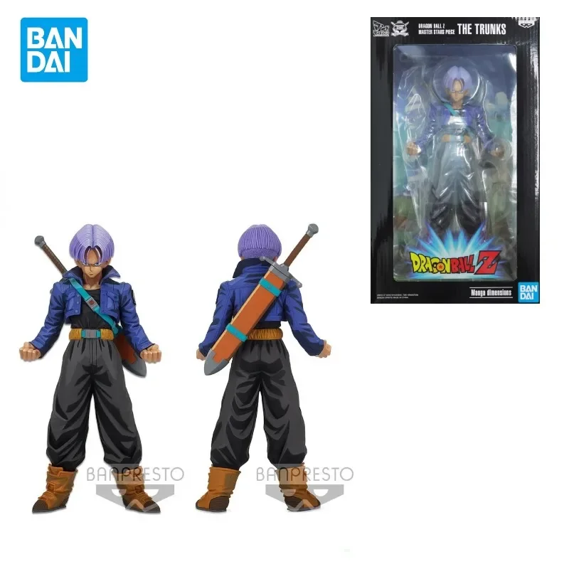 В наличии Bandai Banpresto Dragon Ball Z TRUNKS Модель Манга размеры Фигурка персонажа Аниме
