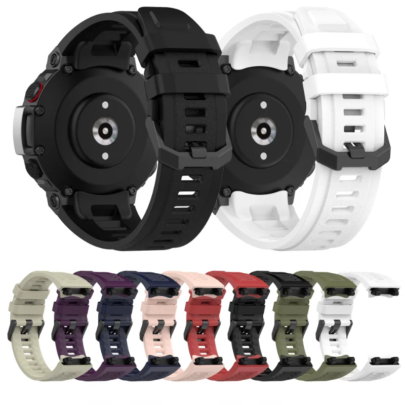 

Dropshipping Silicone Band For Amazfit T-Rex 2 Strap Watchband Bracelet Accessories For Huami Amazfit T Rex 2 Wristband Correa