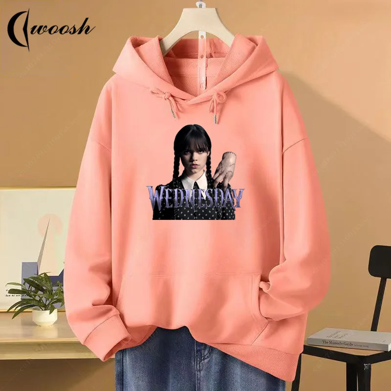 

Худи женское хлопковое с капюшоном, на осень/зиму