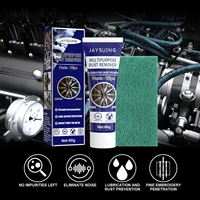 auto anti rust paste 100g car anti rust rust remover paste with sponge car maintenance cleaning metal clean anti rust lubricant