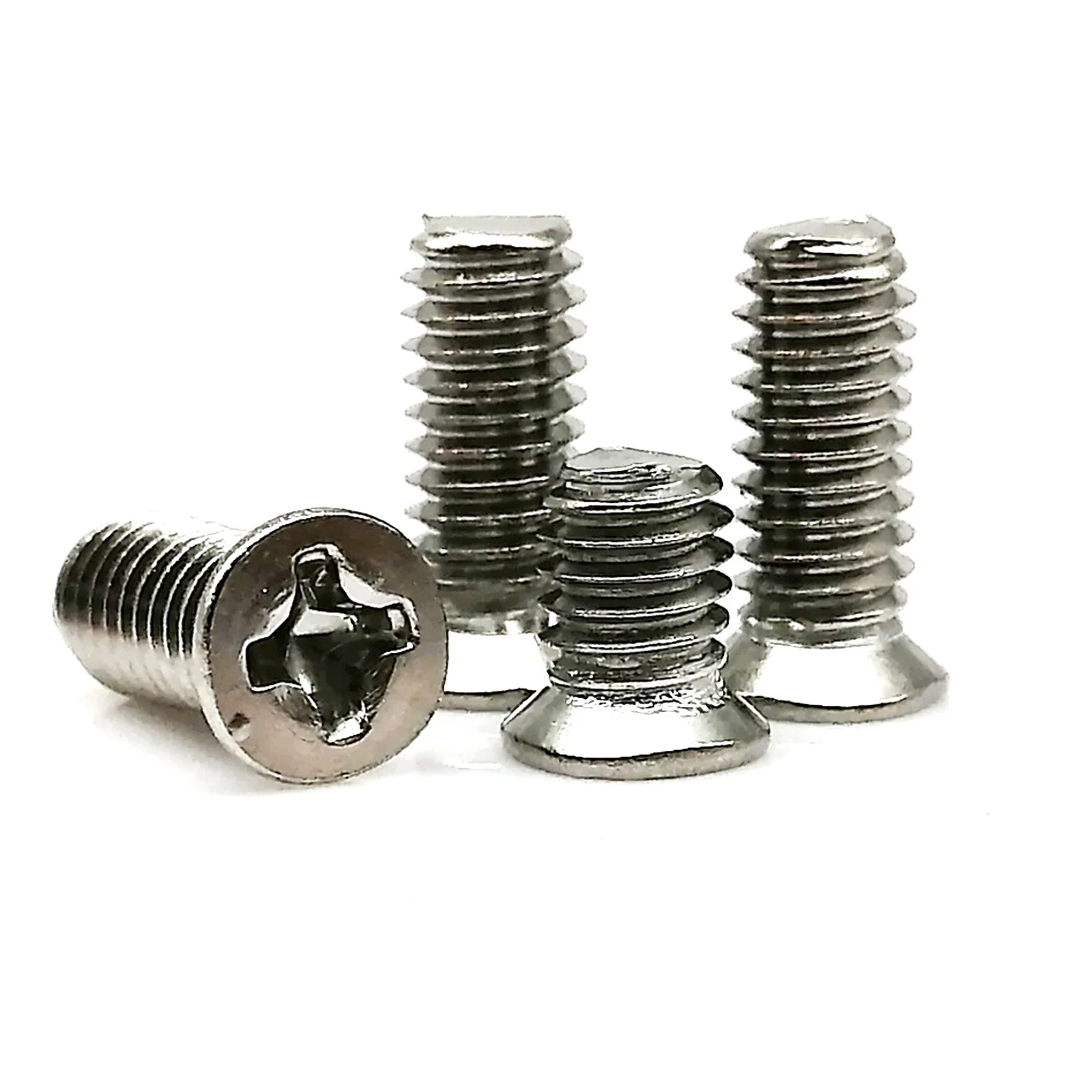 

50pcs M1.6 M2 M2.5 M3 M4 304 A2-70 Stainless Steel Nonstandard Cross Recessed Phillips Flat Countersunk Small Head Bolt Screw