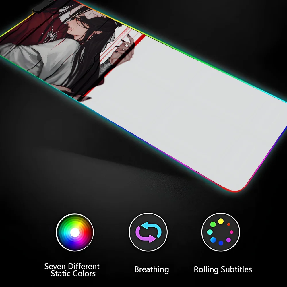 1 шт. Небесный Официальный S благословение аниме напольный коврик XXL Красный