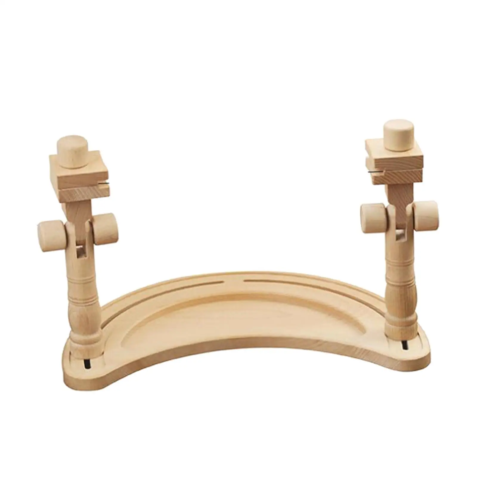 

Retro Style Adjustable Solid Wood Needlework Table Stand Embroidery
