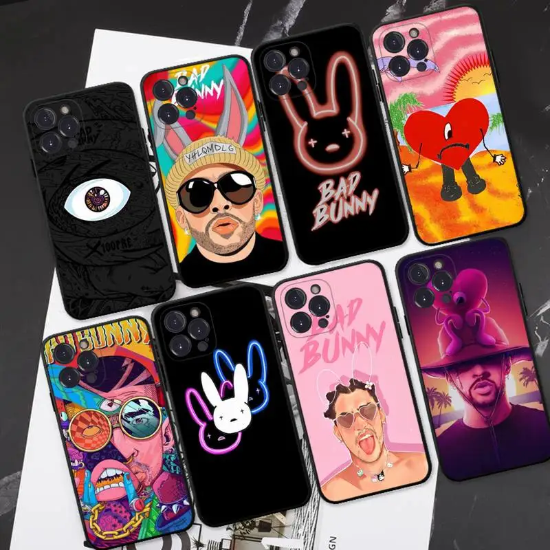 

RuiCaiCa Yo Perreo Sola Bad Bunny Phone Case For iPhone 8 7 6 6S Plus X SE 2020 XR XS 14 11 12 13 Mini Pro Max Mobile Case