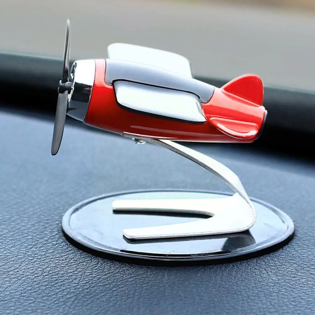 

Car Aromatherapy Solar Aircraft Personality Creative Console Car Perfume Decoration Ornaments Decorations Interior Men's Ce I1P4