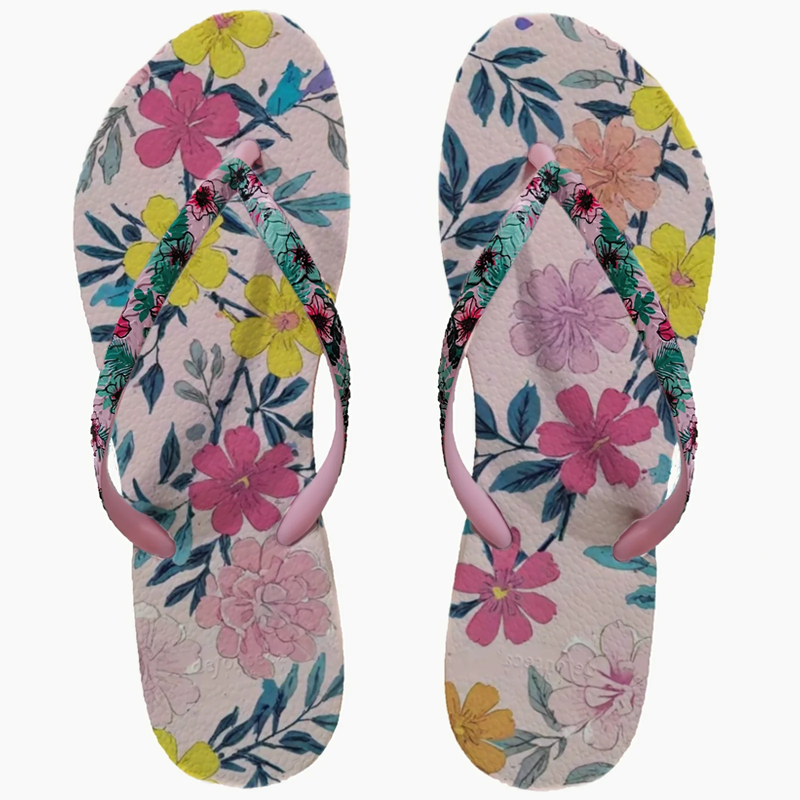 Сандалии пляжные женские летние шлепанцы на нескользящей подошве из ЭВА