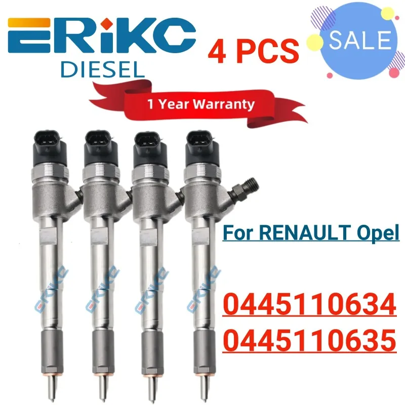 Фото Форсунка топливная 0445110635, дизельная, оригинальная, для RENAULT Opel №1
