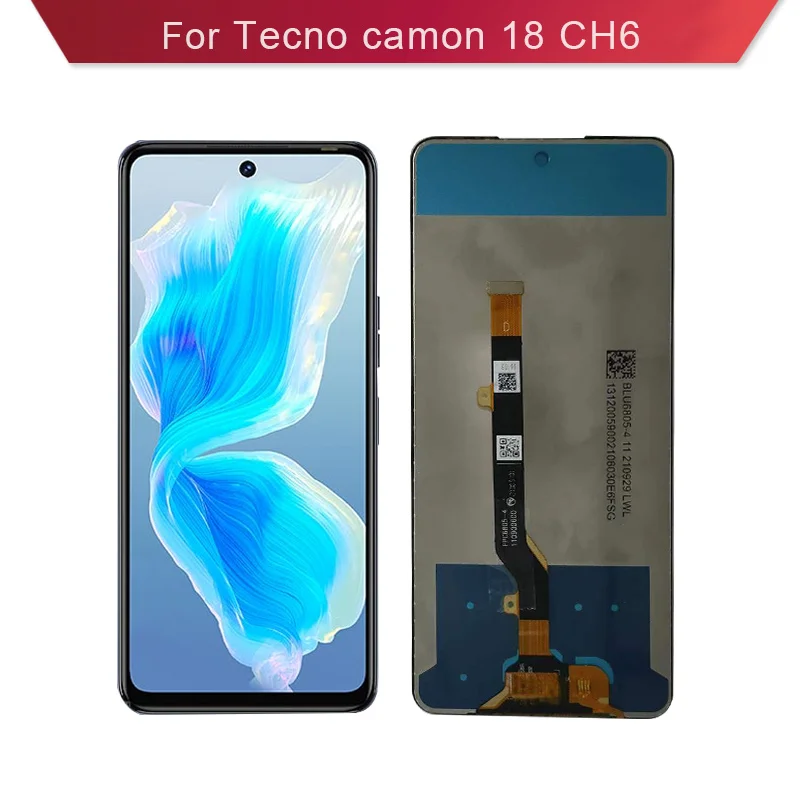 

For Tecno Camon 18 18p 18premier CH6 CH6N CH7 CH7N CH9 CH9N LCD Display And Touch Digitizer Assembly Screen Replacement