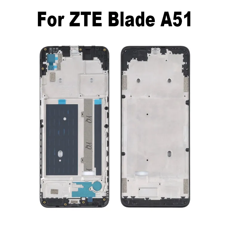 

6.52" Middle Frame For ZTE Blade A51 Front Frame Front Housing Bezel Chassis Faceplate Replacement Parts A7000, Z6201V