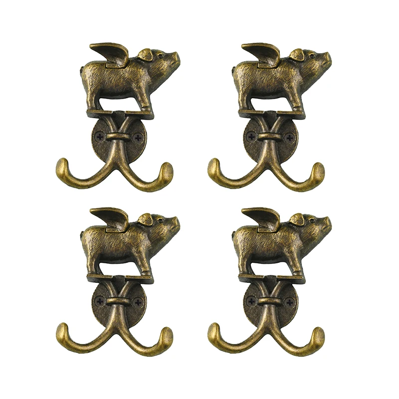 

Винтажные декоративные крючки XMSJ бронзовые 2 штуки