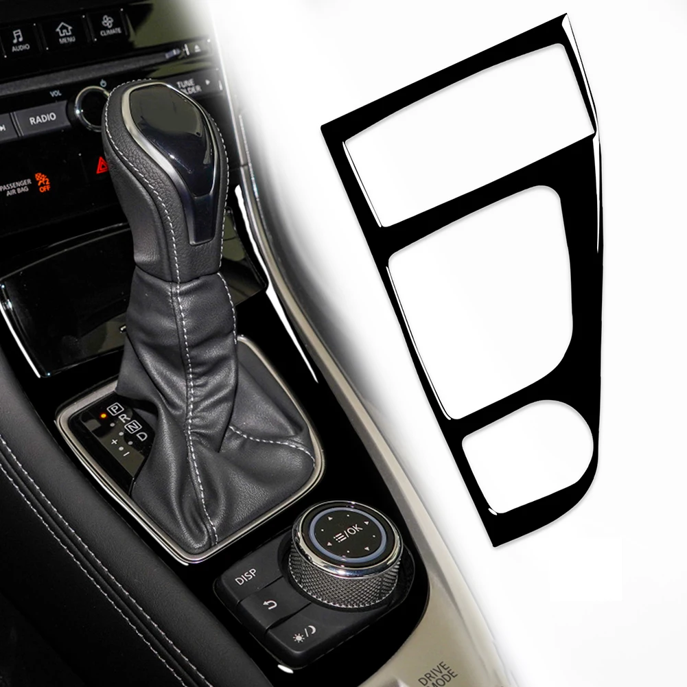 Для Infiniti Q50 Q60 2014-19 внутренняя консоль крышка переключения передач накладка