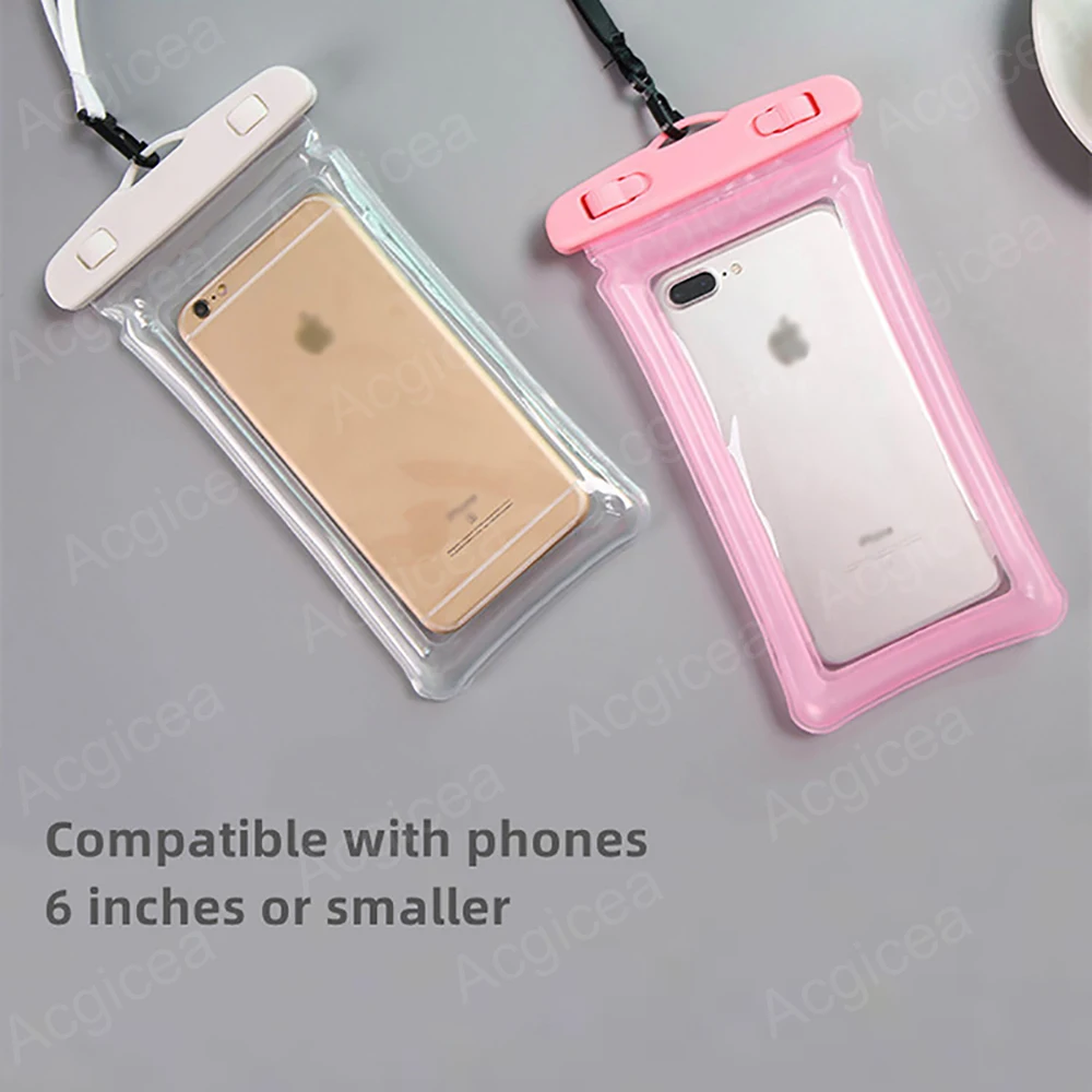 Водонепроницаемый чехол для телефона плавания подводный iphone Xiaomi Samsung Huawei 3 5-6