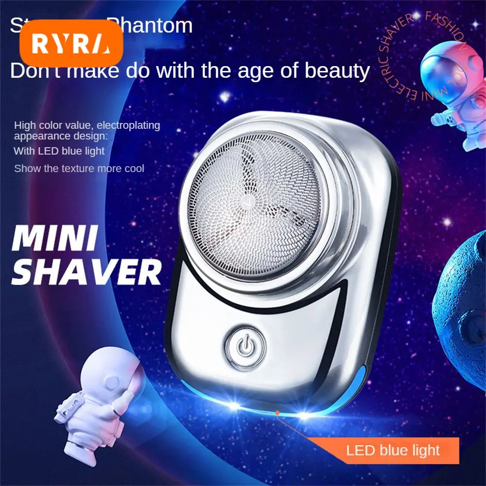 

Face Beard Razor Mini Rechargeable Washable Portable For Men Boyfriend Gifts Shave Type-c Charging Painless Personal Health Care