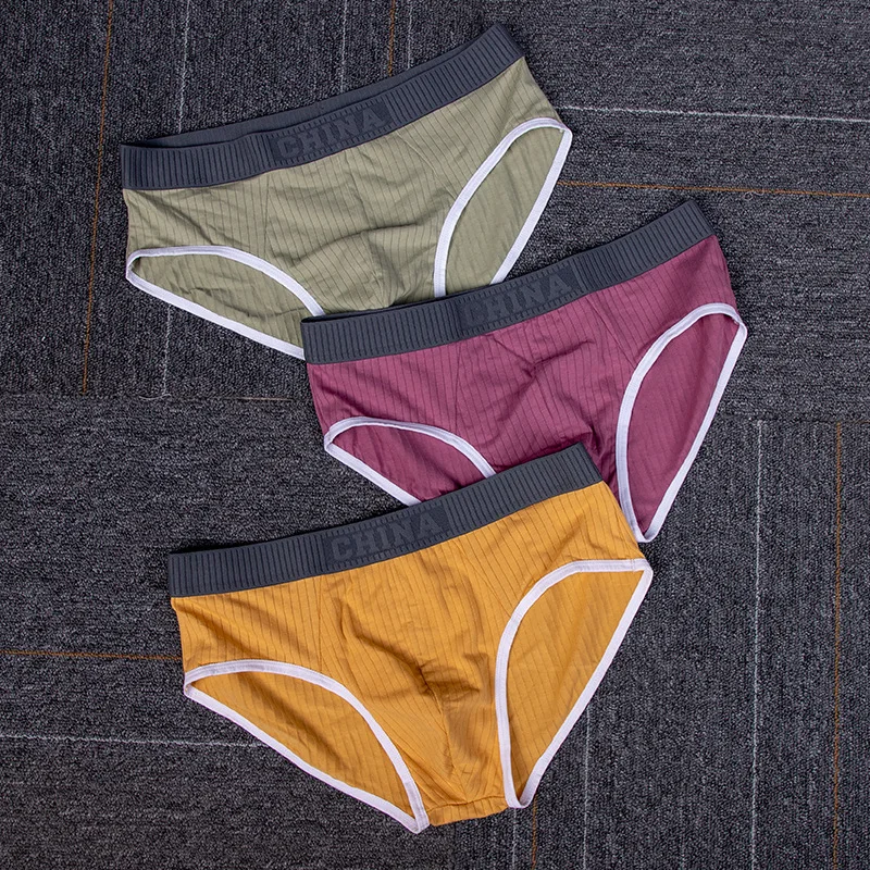 Men'S Briefs, Mid Waist, Breathable