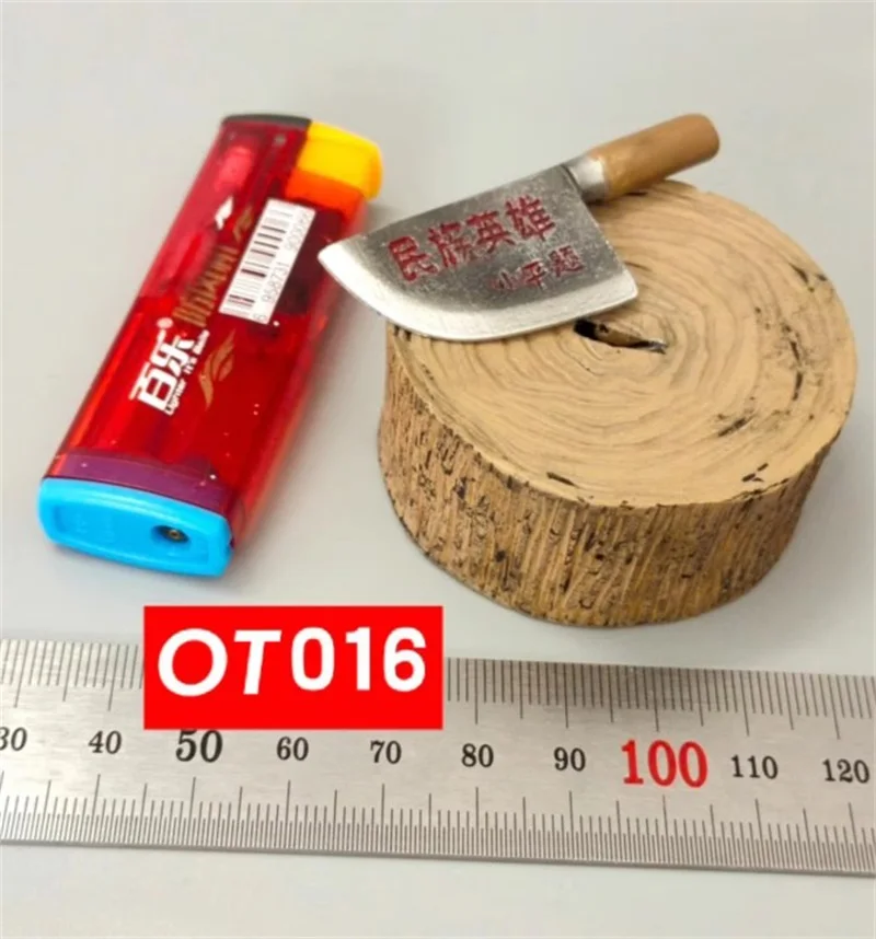 

OT016 1/6 Soldier Scene Accessories Pork Knife Chopping Board Model Toy Fit 12'' Action Figure In Stock