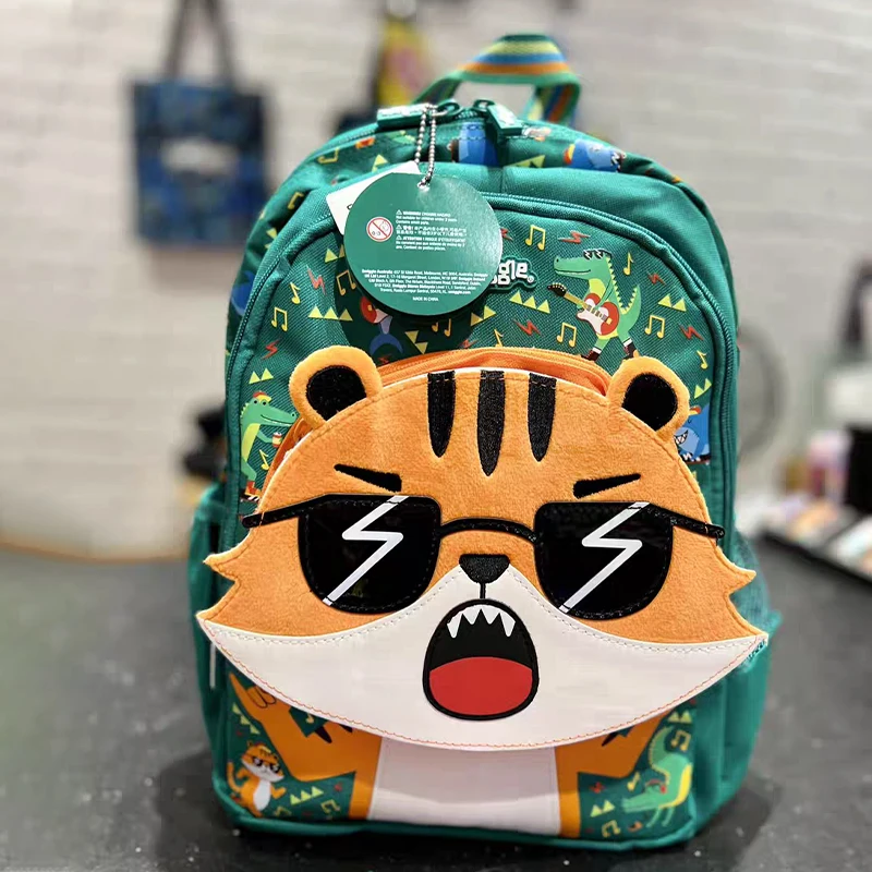 Подлинный австралийский рюкзак Smiggle детские зеленые очки сумка для еды через