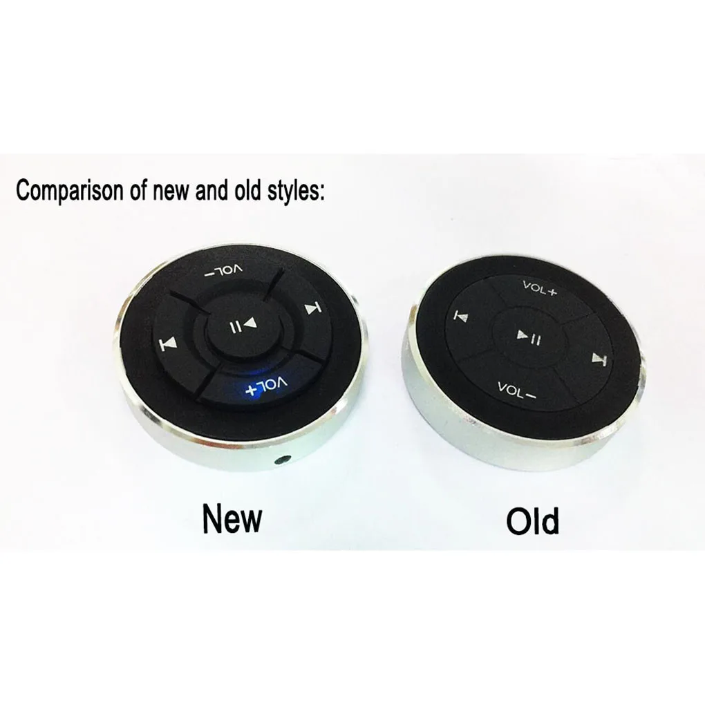 

Bluetooth Remote Control Button Car Steering Wheel Motorcycle Bike Handlebar Wireless Media Button