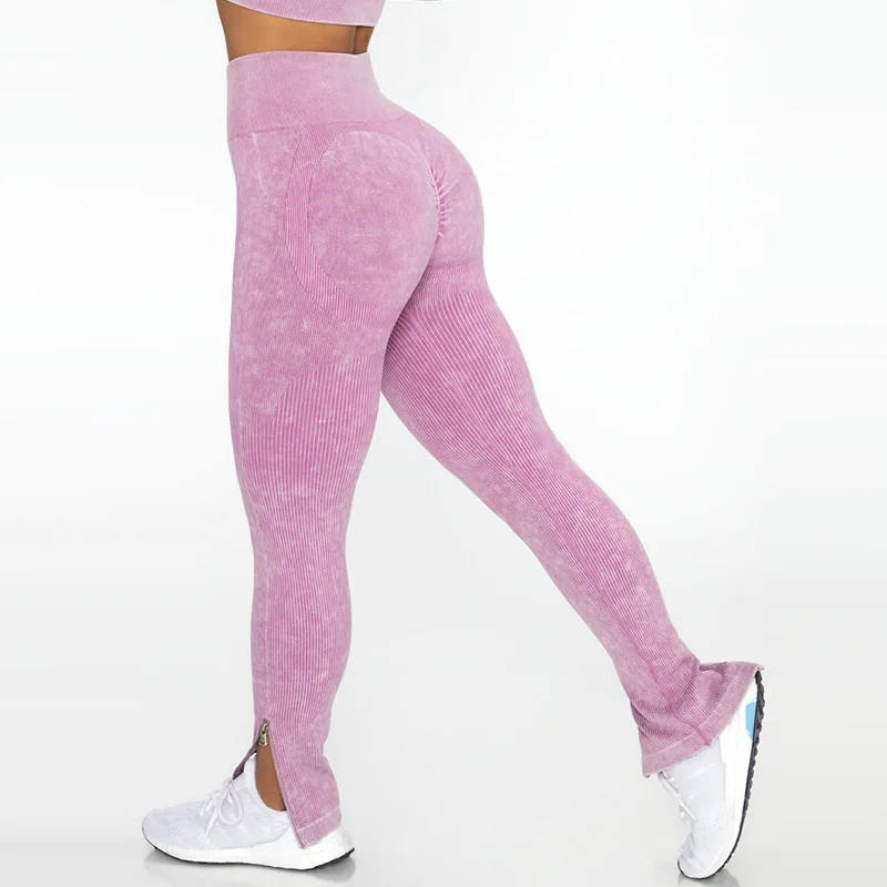 

Women Seamless Leggings Push Up Fitness Female Ribbed Yoga Sport Workout Legging High Waist Gym Leggings