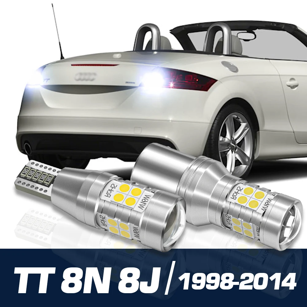 

2pcs LED Reverse Light Backup Bulb Canbus Accessories For Audi TT 8N 8J 1998-2014 2005 2006 2007 2008 2009 2010 2011 2012 2013