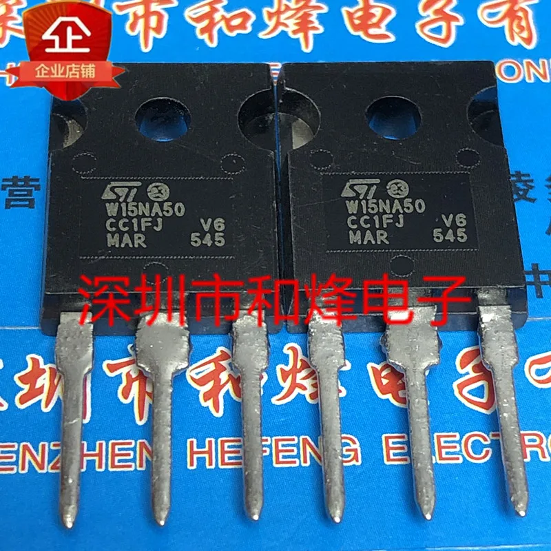 

5 шт.-10 шт. W15NA50 STW15NA50 TO-247 500V 14.6A Новый и оригинальный на складе