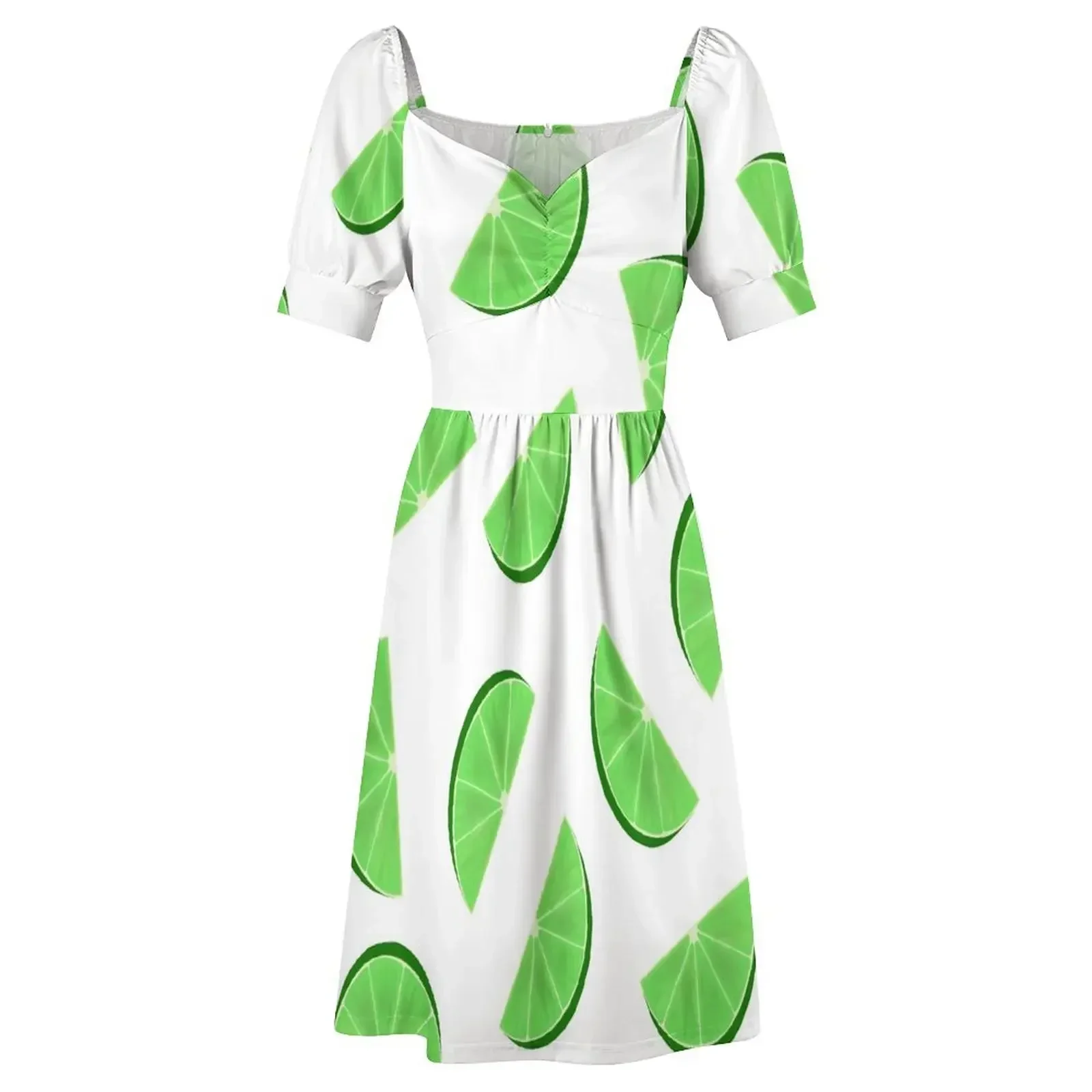 Платье без рукавов с лаймовым узором женские платья для особых случаев модные