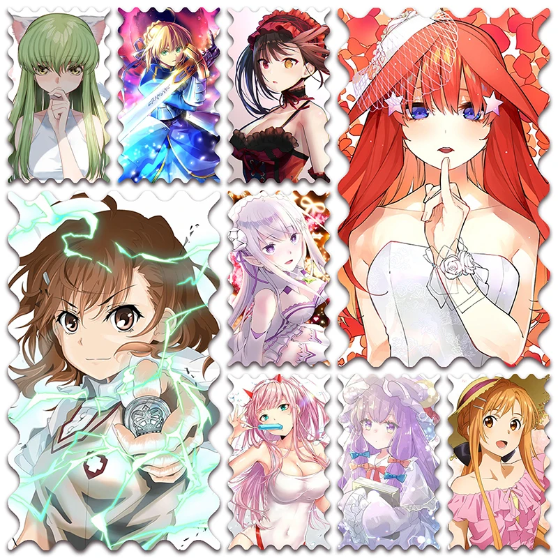 

New Anime Full Diamond painting mosaic embroidery Cross stitch Itsuki Mikoto Manga Beauty Girl C.C Asuna Patchouli Kurumi A023