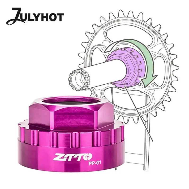 

ZTTO кривошипное кольцо прямого монтажа инструмент кривошипный замок кольцевой ключ для 12-скоростной звездочки/M7100/M8100/M9100 XT инструмент для уд...