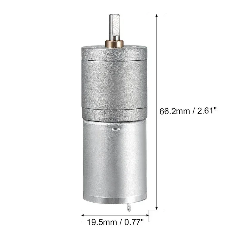Редукторный двигатель постоянного тока, 6 в, 12 В об./мин., электродвигатель с высоким крутящим моментом, миниатюрный тормозной центральный вал, двигатели с высоким крутящим моментом