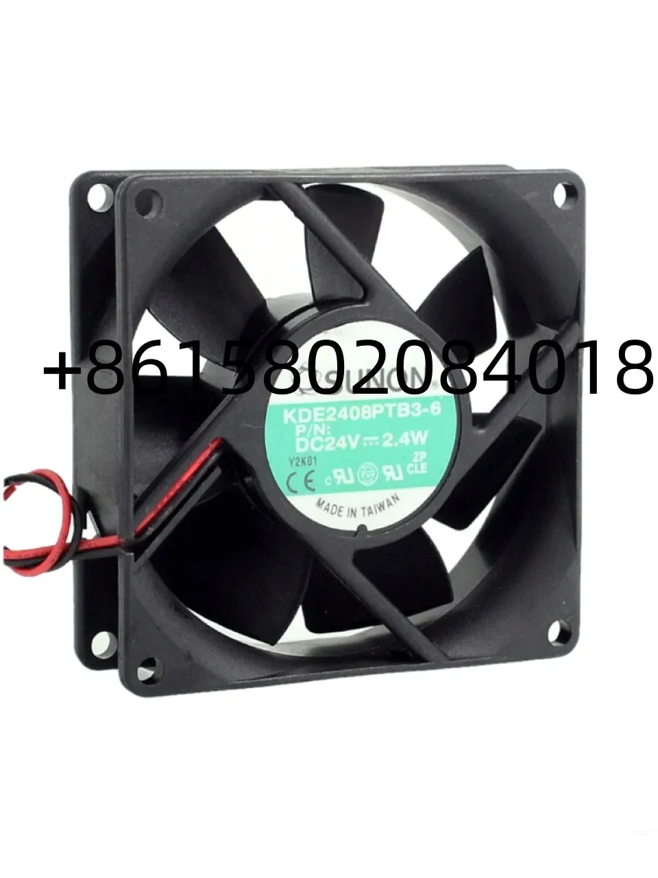 Новый оригинальный 80x80x25 мм Φ 8025 24V 2,4 W 80 мм инвертор сервера осевой охлаждающий вентилятор