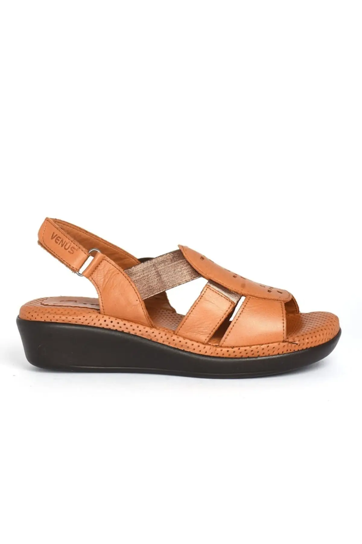 

Women's Fashion Comfort Slippers Sandals Tan Genuine Leather Sandals