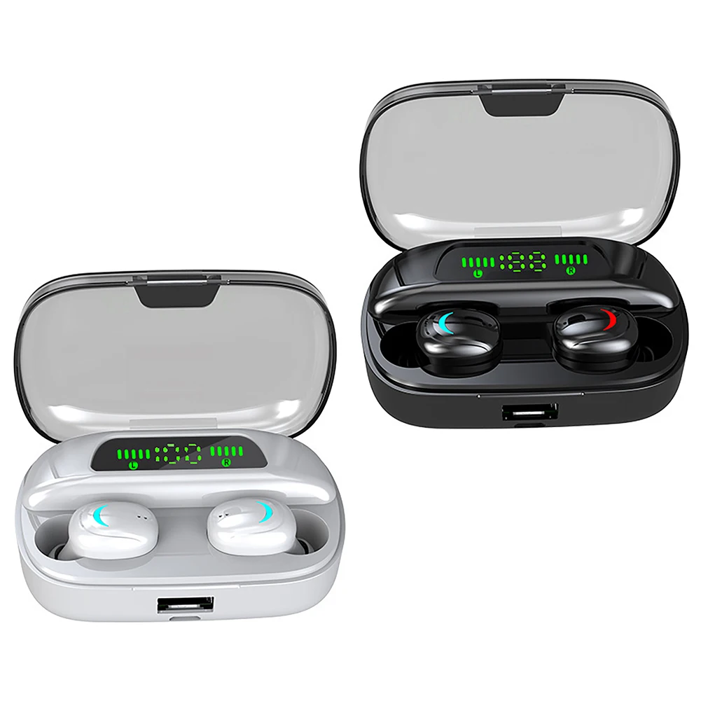 Беспроводные наушники H26 со встроенным микрофоном и дисплеем заряда