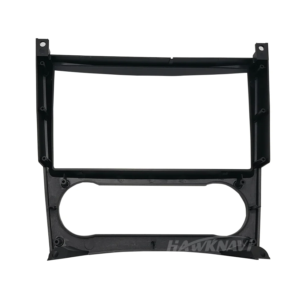 Hawknavi 9 &quotАвтомобильная рама 2 Din для Mercedes Benz C CLASS W203 и GLK C209 комплект отделки