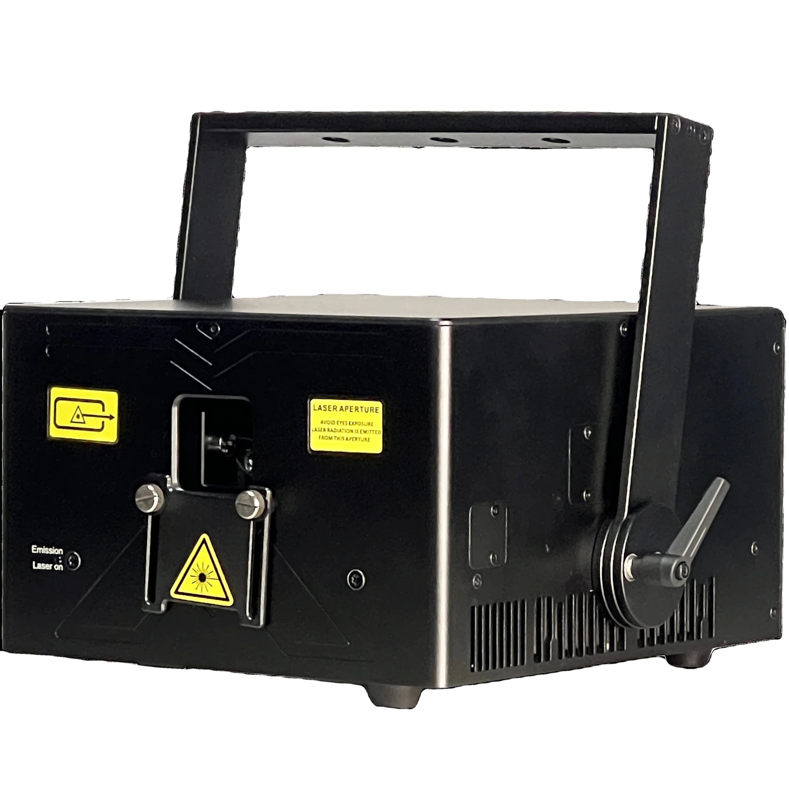 OPT недавно запущенная система лазерного шоу RGB ILDA мощностью 10 Вт с внешними