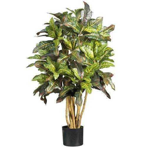 

Fashionable Polyester & Plastic Croton Artifical Tree for Home & Office Decoration